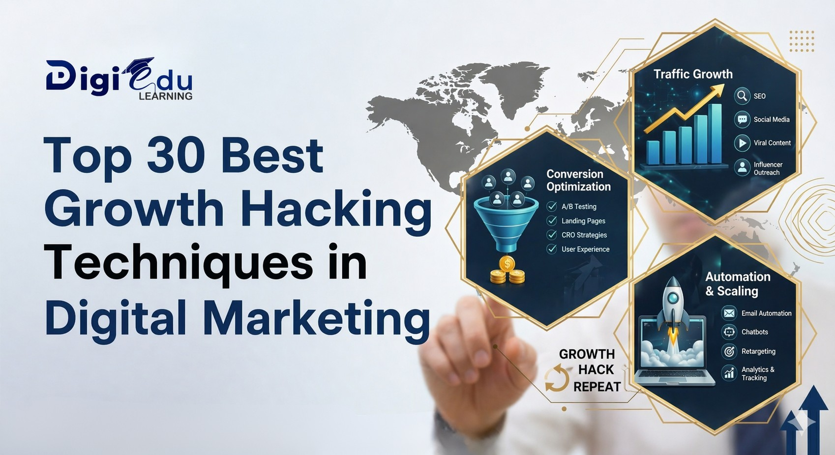 Top 30 Best Growth Hacking Techniques in Digital Marketing